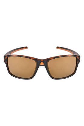 men full rim 100% uv protection (uv 400) rectangular sunglasses - tb7200 58 52h