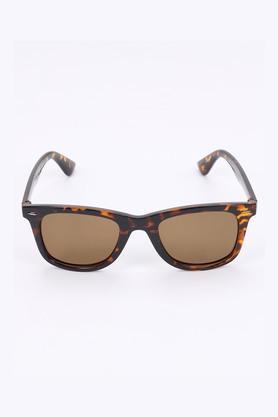 men full rim 100% uv protection (uv 400) wayfarer sunglasses - se8097 51 52h