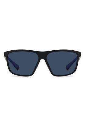 men full rim polarized square sunglasses - pld7044s0vk