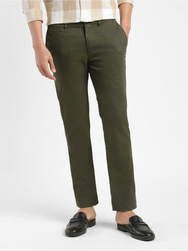 men green 512 slim tapered fit chinos