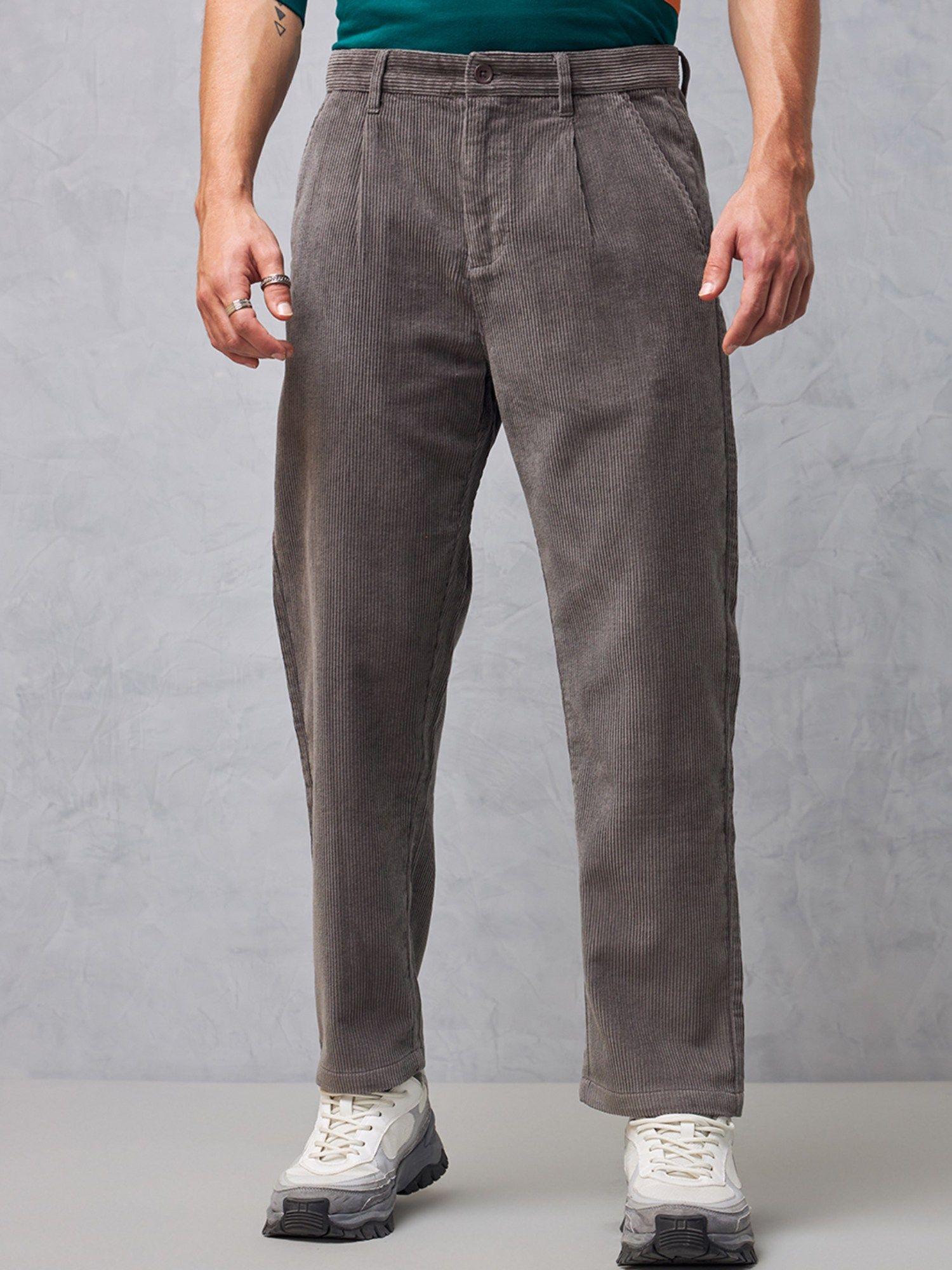 men grey pants