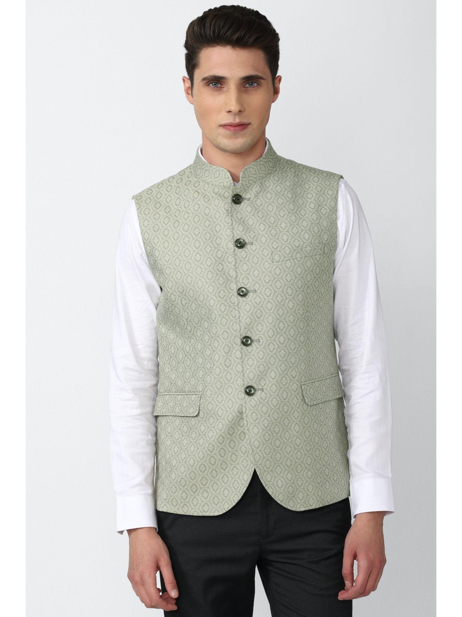 men-grey-print-nehru-jacket