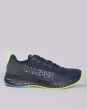 men hagan low-top lace-up running shoes