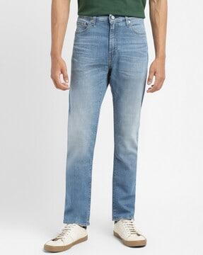 men heavily washed 511 slim fit jeans