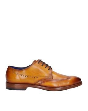 men lace-up formal shoes