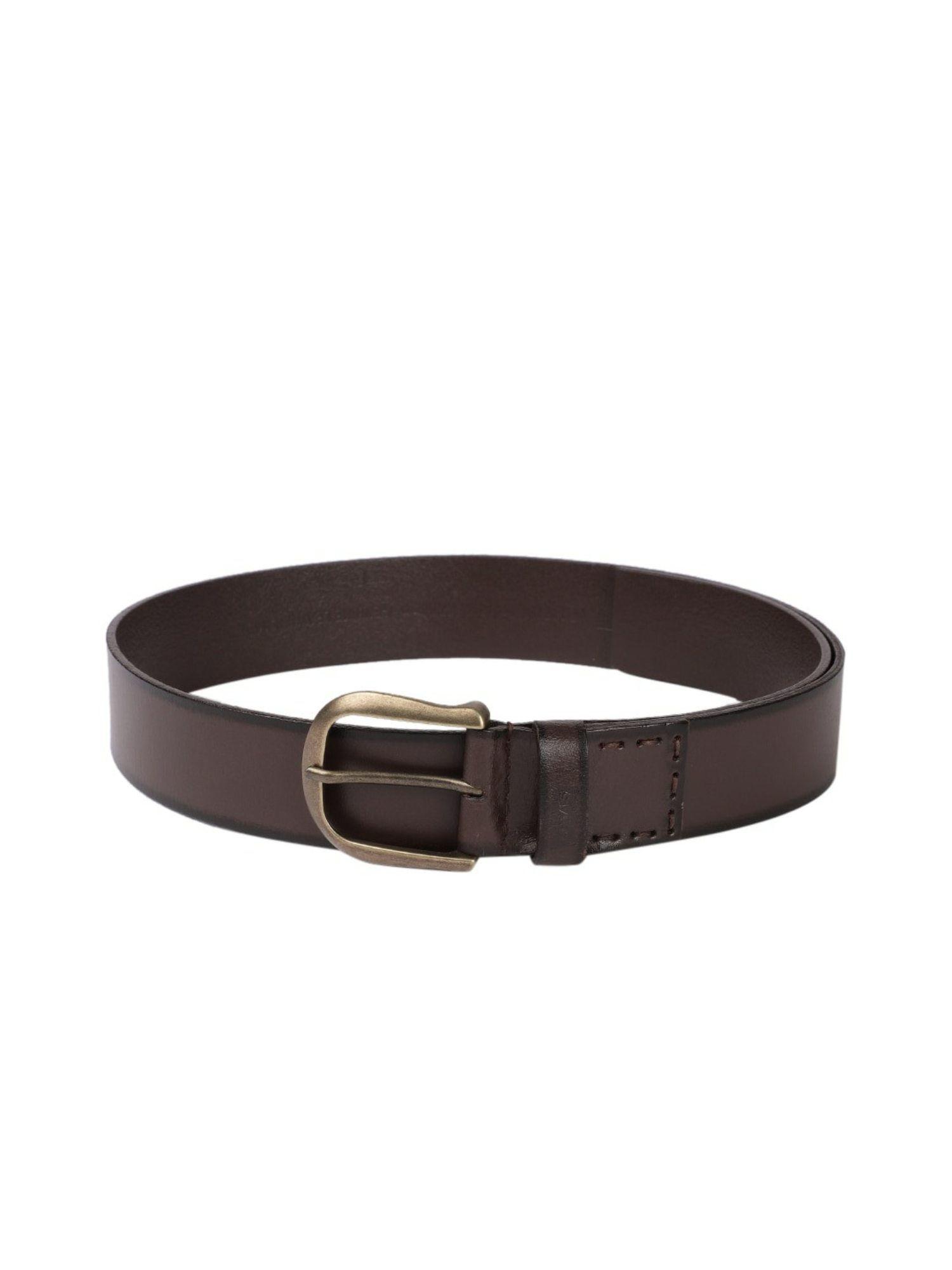 men leather brown belt
