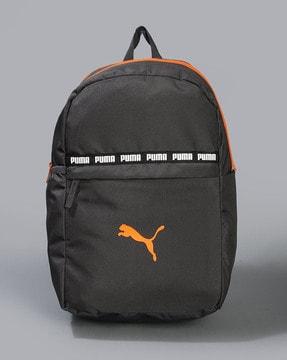 men logo print everyday backpack