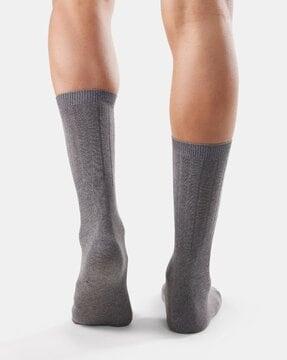 men mid-calf length thermal socks
