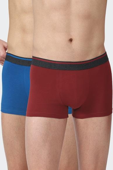 men multi solid pack of two trunks