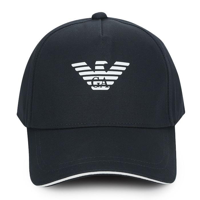 men navy eagle logo baseball cap