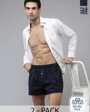 men-pack-of-2-printed-boxers-with-elasticated-waist