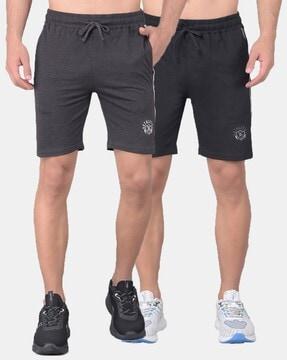 men pack of 2 regular fit bermuda shorts