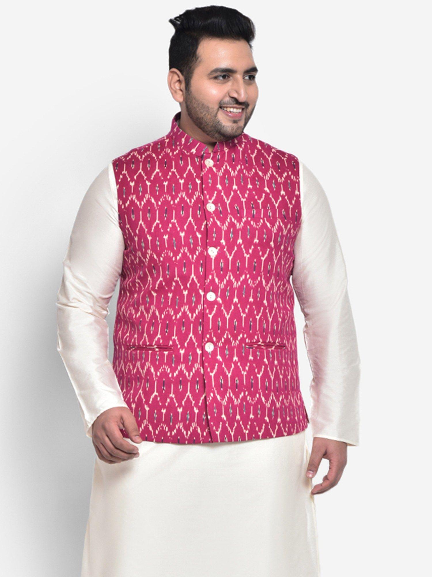 men-pink-nehru-jacket