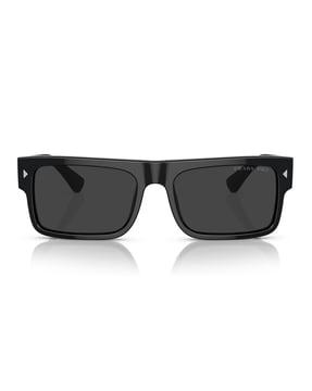 men polarised rectangular sunglasses-0pr a10s