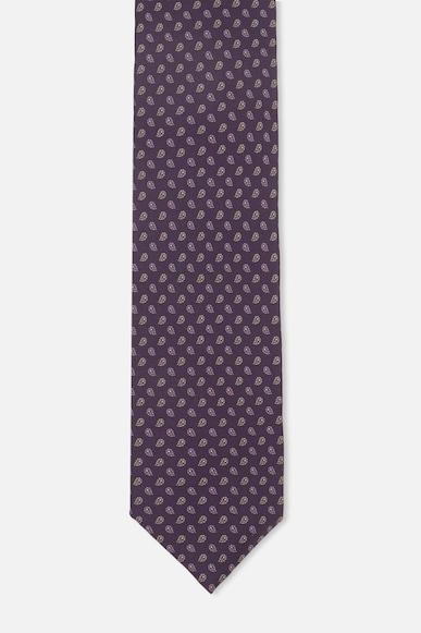 men purple embroidered tie