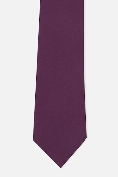 men purple solid tie