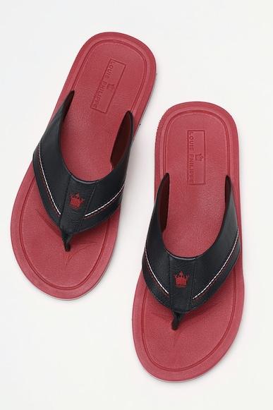 men-red-solid-flip-flops