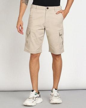 men regular fit cargo shorts