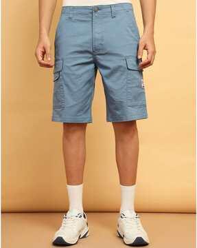 men regular fit city shorts with insert pockets