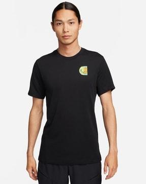 men regular fit tennis crew-neck t-shirt