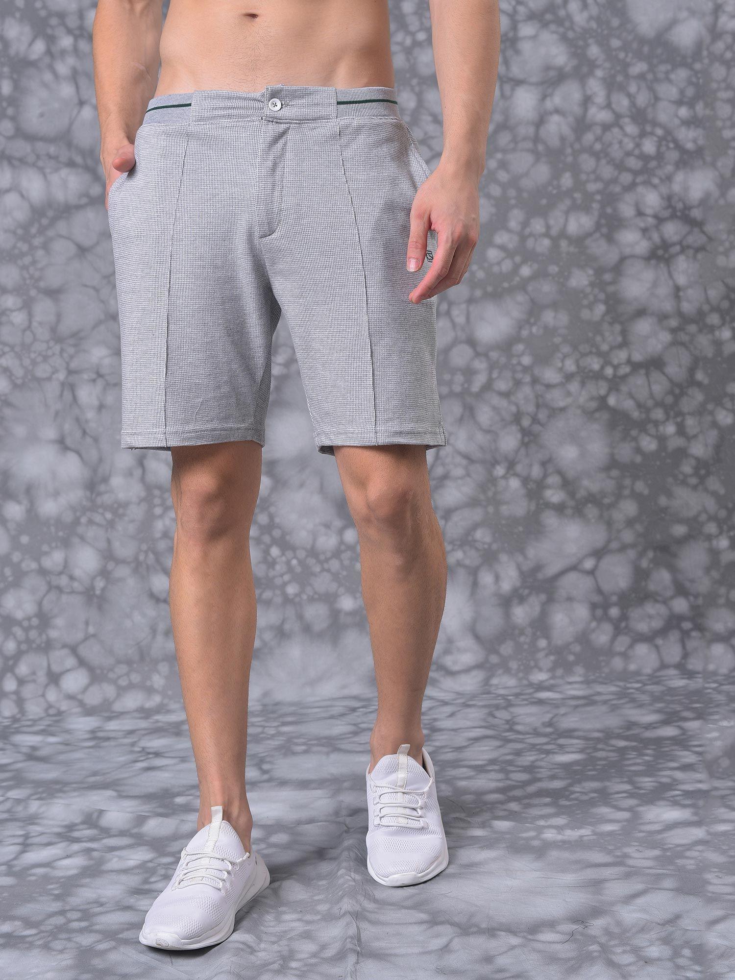 men solid stylish casual & evening shorts