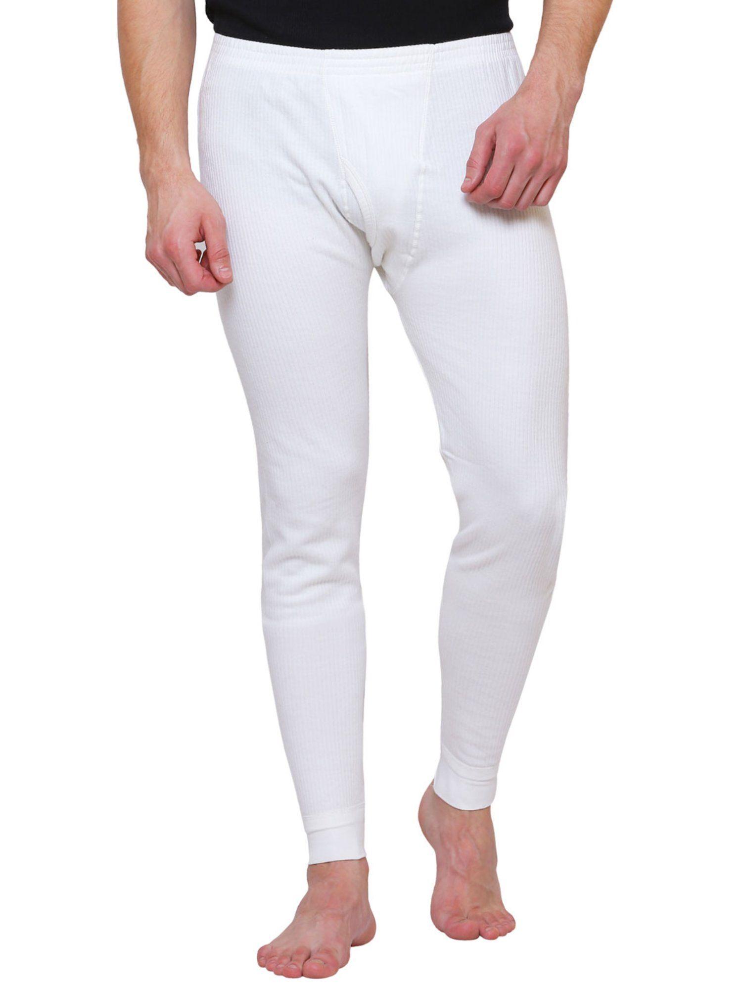 men thermal bottom white