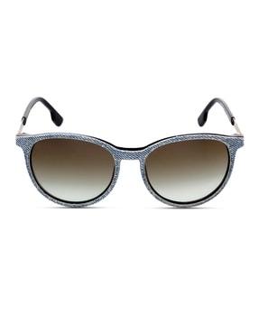 men uv-protected oval sunglasses - dl5117 002 52 s