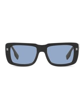 men uv-protected rectangular sunglasses - 0be4376u