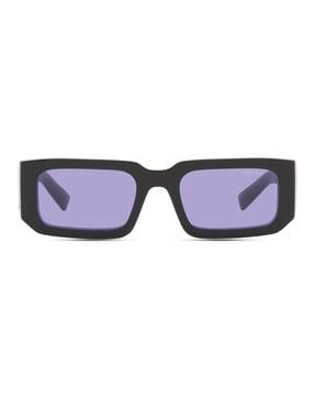 men uv-protected rectangular sunglasses - 0pr 06ys