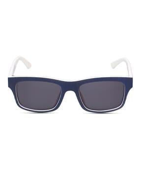 men uv-protected rectangular sunglasses - dl5034 050 52 s