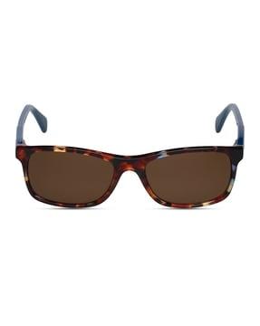 men uv-protected rectangular sunglasses - dl5170 056 53 s