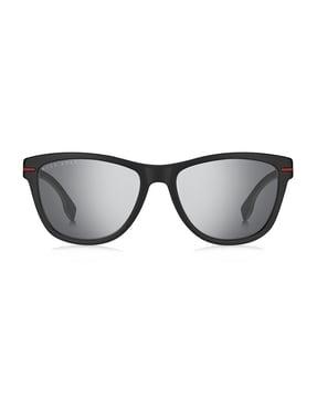 men uv-protected rectangular sunglasses-204338
