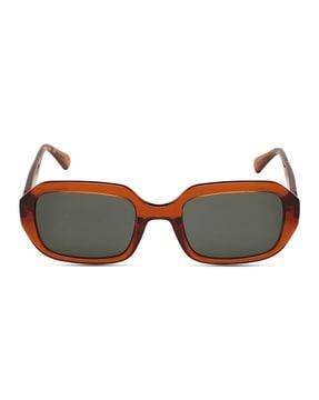 men uv-protected rectangular sunglasses-gu8244 45n 55 s
