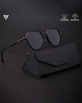 men uv-protected round sunglasses-tr8068
