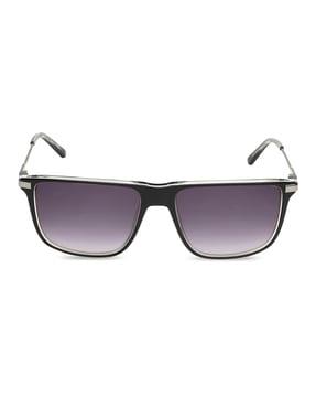 men uv-protected square sunglasses - ck 19724i 001 57 s