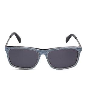 men uv-protected square sunglasses - dl5153 003 55 s
