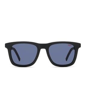 men uv-protected square sunglasses-202527