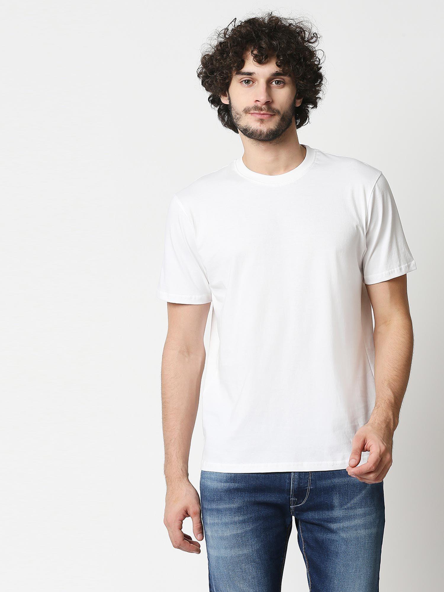 men white casual t-shirt