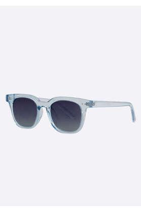 men,women full rim polarized & uv protected round sunglasses - altea-blue