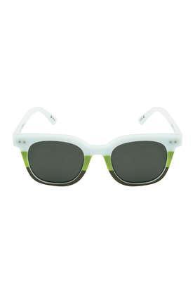 men,women full rim polarized & uv protected round sunglasses - altea-tortoise