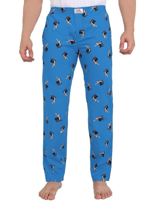 men's bluevigor printed pyjama