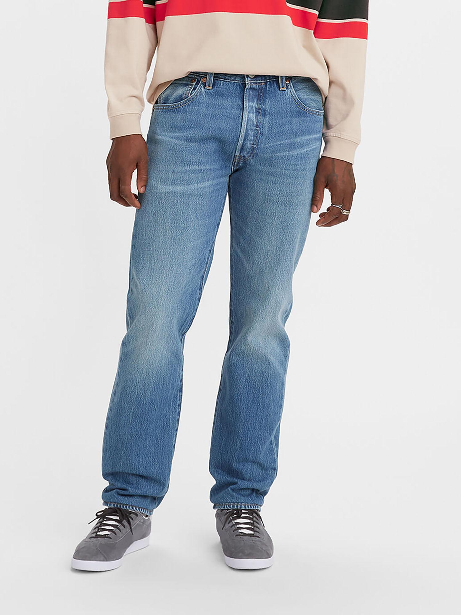men's 501'93 light blue straight fit jeans
