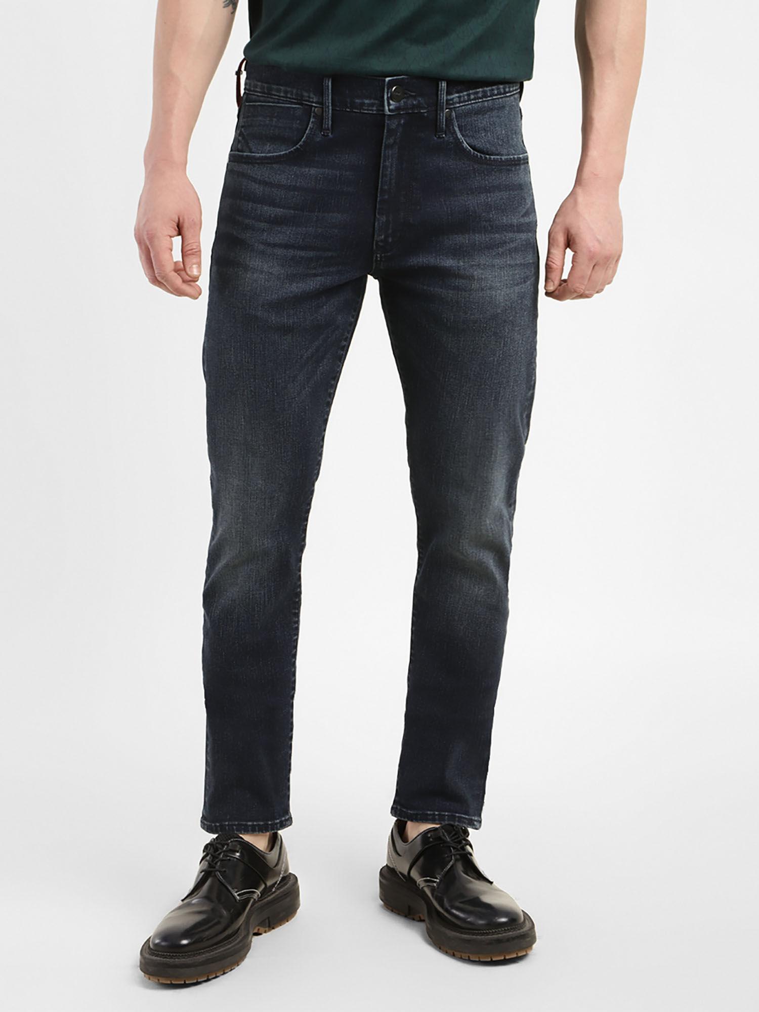 men's 512 dark blue slim tapered fit jeans