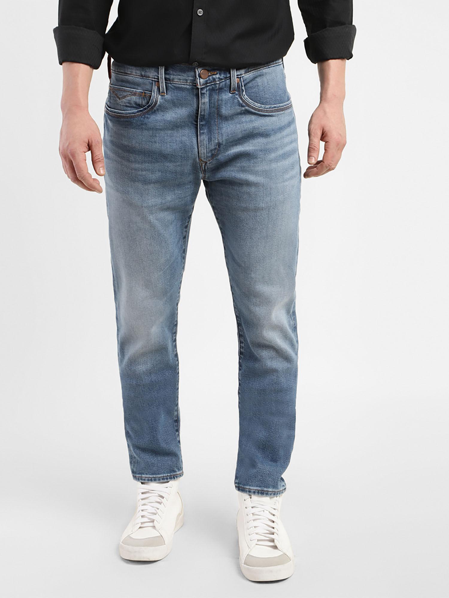 men's 512 light blue slim tapered fit jeans