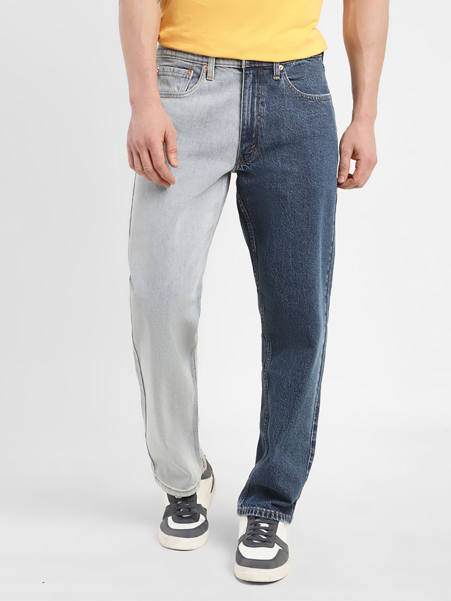 men's 550'92 mid blue tapered fit jeans