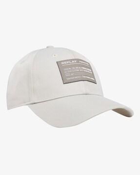 men's baseball cap with brand patch
