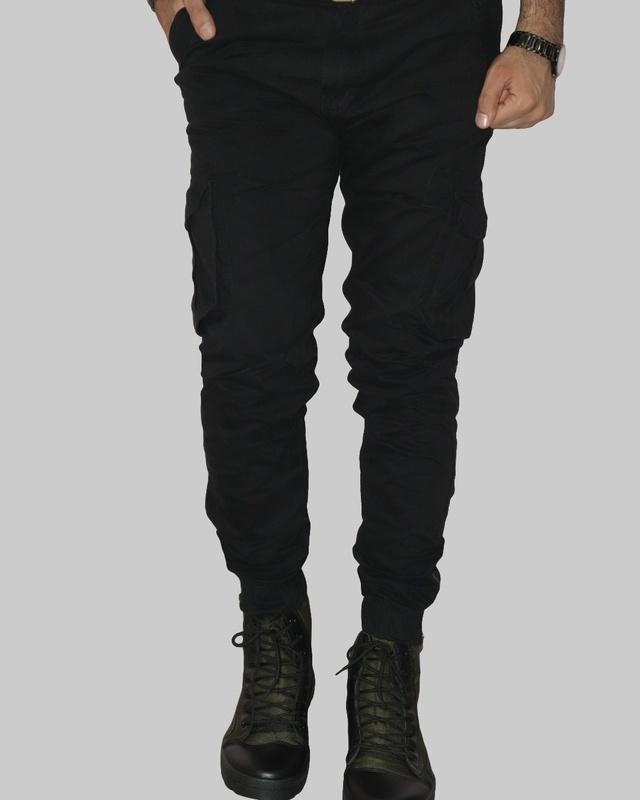 men's black cargo pants