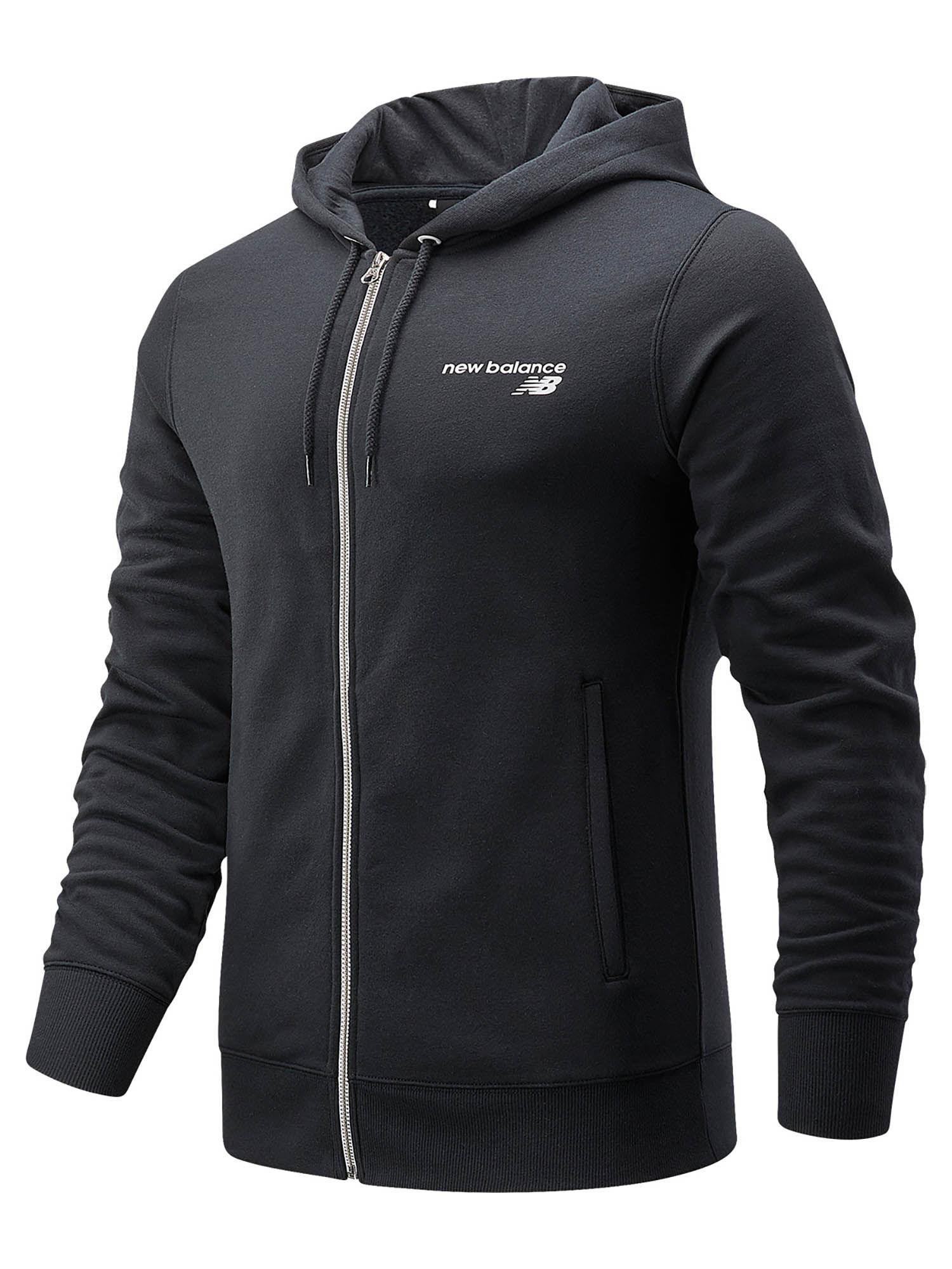 men's black hoodie