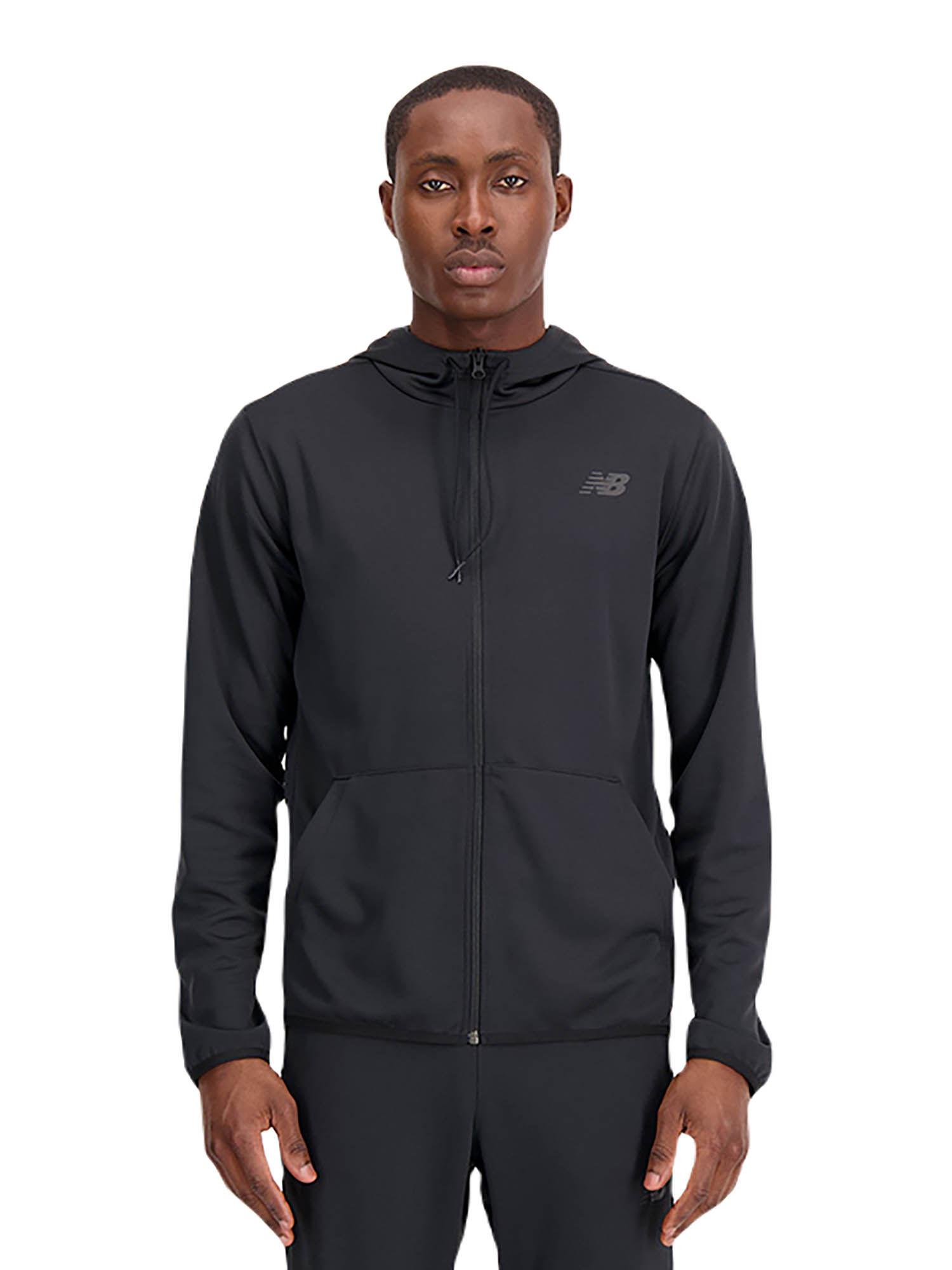 men's black hoodie