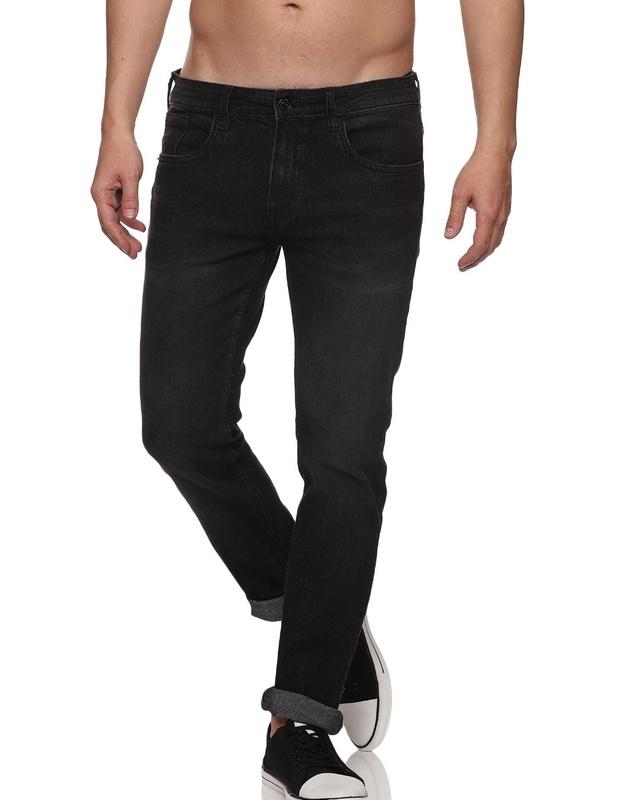 men's black skinny fit jeans